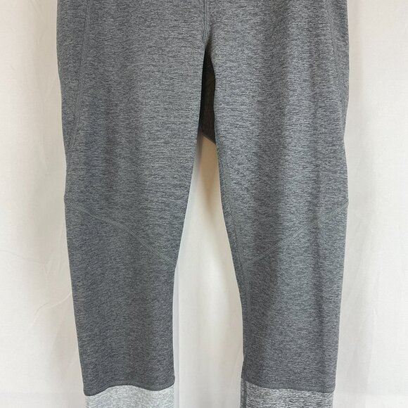 Outdoor Voices Athletic Leggings S Gray Heather Color Block - Picture 3 of 12
